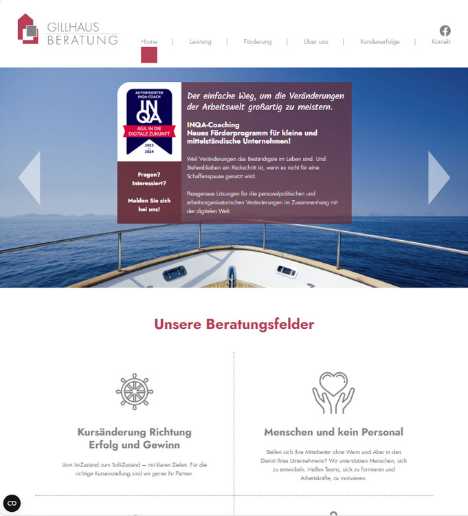 gillhaus website und homepage